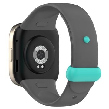 Xiaomi Redmi Watch 3 / Mi Watch Lite 3 silikonarmband - Mörkgrå / Mörkgrå