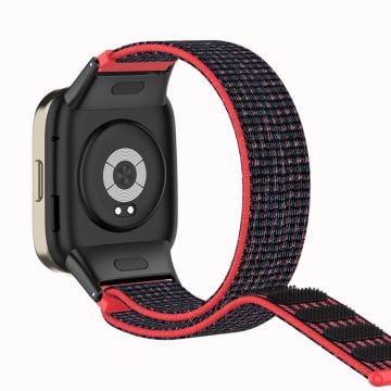 Xiaomi Redmi Watch 3 / Mi Watch Lite 3 nylonarmband - Svart / Röd