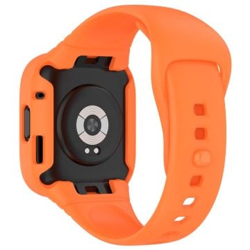 Xiaomi Redmi Watch 3 silikonarmband med skyddshölje - Orange