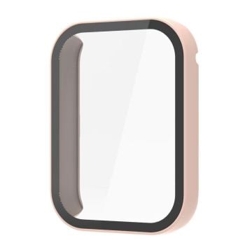 Xiaomi Smart Band 8 Pro protective cover with tempered glass - Pink