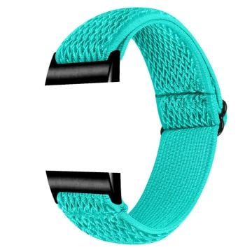 Fitbit Charge 4 / 3 elastisk nylonrem - Mintgrön