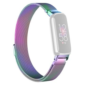 Fitbit Inspire 3 milanese armband i rostfritt stål - Flerfärgad