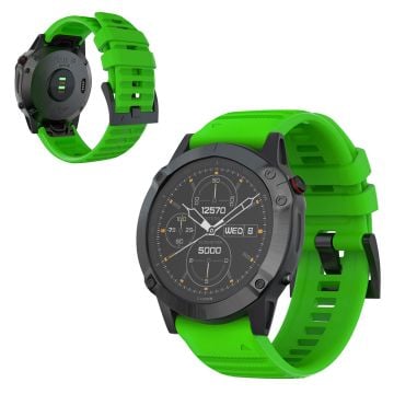 Garmin Fenix 6X Pro / 6X silicone watch band - Green