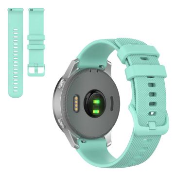 Garmin Venu 2S / Vivoactive 4S / Vivomove 3S solid color watch band - Cyan