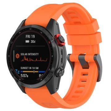 Klockarmband i silikon för Garmin- och Coros-klockor - Orange