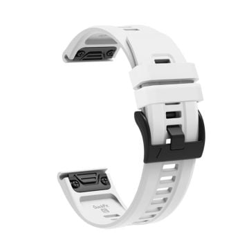 Garmin Fenix 7X klockarmband i silikon - Vit