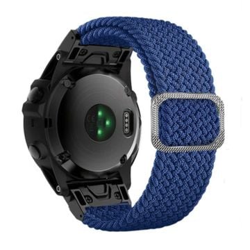 26 mm nylonarmband för Garmin- och Coros-klockor med spänne - Blå