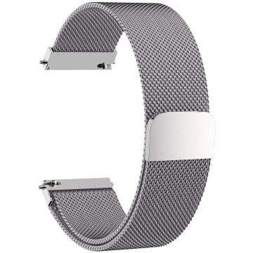 Garmin Venu / Vivoactive 3 / 3 Music milanese klockarmband i rostfritt stål - Silver