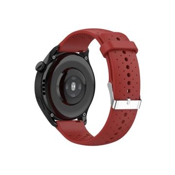 Polar Grit X / Vantage M / M2 andningsbart klockarmband i silikon - Röd