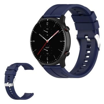 22mm silicone watchband for Amazfit devices - Midnight Blue