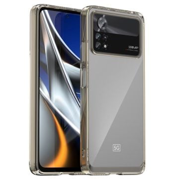 Xiaomi Poco X4 Pro 5G smart telefonskal i akryl - Transparent Grå