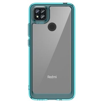 Xiaomi Redmi 9C / Xiaomi Poco C3 / Xiaomi Poco C31 / Xiaomi Redmi 10A / Xiaomi Redmi 9 Activ smart telefonskal i akryl - Transparent Blå