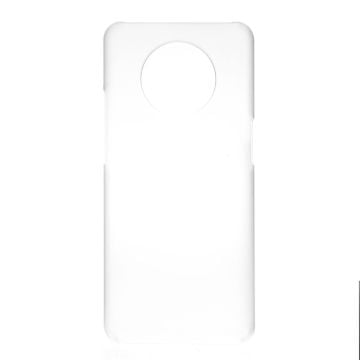 Rubberized Hard PC Case Phone Covering for OnePlus 7T - Transparent