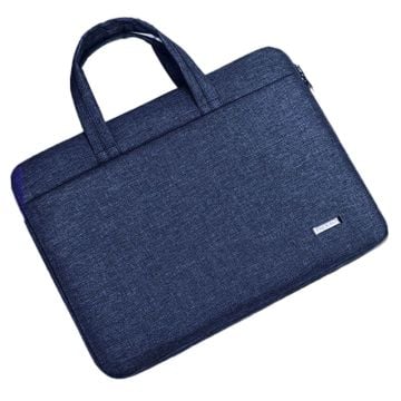 173 13-13,3" Laptopväska Oxford tyg Notebook Handväska Slitstark bärväska - Mörkblå