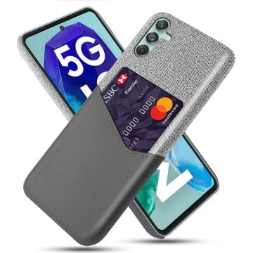 Bofink Samsung Galaxy M55 / Samsung Galaxy C55 / Samsung Galaxy F55 skal med korthållare - Grå