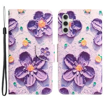 Wonderland Samsung Galaxy A35 fodral -Lila Blomma