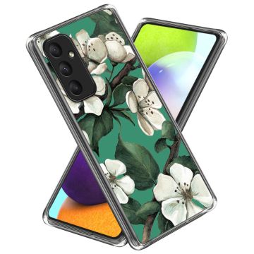 Deco Samsung Galaxy A35 skal - Vita Blommor