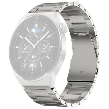 Huawei Watch GT4 / GT3 / GT2 46 mm klockarmband i titanlegering 22 mm armband - Silver