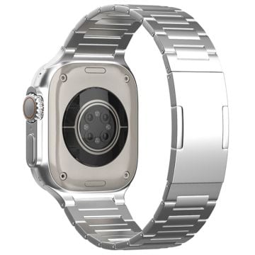 Apple Watch Series 41 mm - 40 mm - 38 mm armband i titanlegering Ersättningsklockarmband - Silver