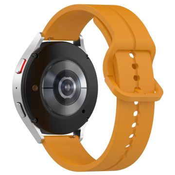 KALEBOL Huawei Watch 4 / 4 Pro / GT 4 46mm klockarmband 22mm silikonarmband Groove Design - Gul