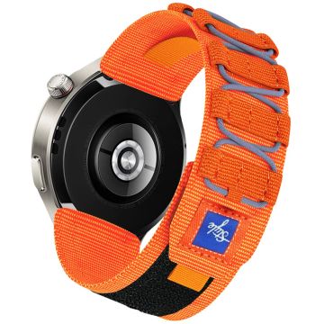 22mm Nylon Sport Band Huawei Watch GT 4 46mm / Watch 4 Pro / Watch 4 Wrist Strap Replacement - Orange