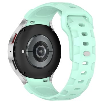 KALEBOL Silicone Band for Samsung Galaxy Watch7 44mm / 40mm Adjustable Watch Strap - Teal