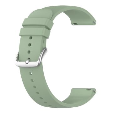 KALEBOL 22mm Silicone Strap for Huawei Watch 4 / 4 Pro / GT 4 46mm Round End Watch Band - Icy Lake Green