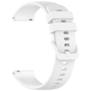 Garmin vivoactive 5 Silicone Watch Band 20mm Quick Release Replacement Strap - White