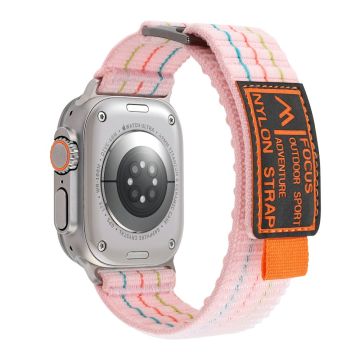 KALEBOL Nylon Sportband Apple Watch Series 41mm - 40mm - 38mm - Rosa