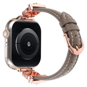 Apple Watch Series 41mm - 40mm - 38mm klockarmband - Roséguld / Roséguld