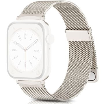 Apple Watch Series 41mm - 40mm - 38mm metallarmband klockarmband - Stjärnljus