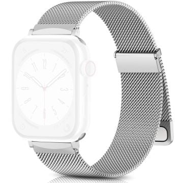 Apple Watch Series 41mm - 40mm - 38mm metallarmband klockarmband - Silver