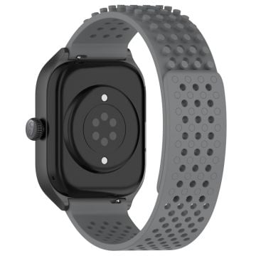 Garmin vivoactive 5 / GarminActive 5 / Venu Sq 2 Silikonarmband 20mm Andningsbart Klockarmband - Grå