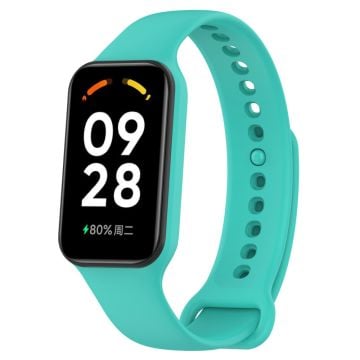 Xiaomi Smart Band 8 Active / Redmi Band 2 Flexibelt klockarmband Ersättningsarmband med klockfodral - Grön