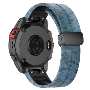 Garmin 26mm Quickfit Universal Svart Spänne Klockarmband Flexibelt Armband - Mosaik