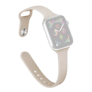 Apple Watch 41mm / 40mm / 38mm Slim Bands handledsrem - Stjärnljus