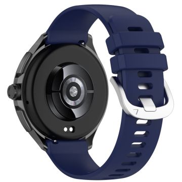 Xiaomi Watch S3 / Huawei Watch 2 Pro / Honor Watch 4 Pro klockarmband 22mm silikonarmband - Mörkblå