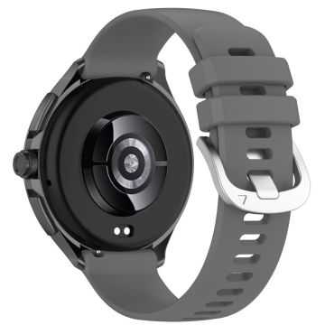 Xiaomi Watch S3 / Huawei Watch 2 Pro / Honor Watch 4 Pro klockarmband 22mm silikonarmband - Mörkgrå