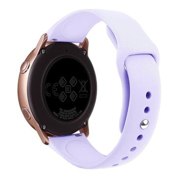 KALEBOL KLB-DKGJ-001 Samsung Galaxy Watch6 Classic 47mm 43mm Watch Band 20mm Silicone Strap - Purple