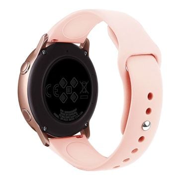 KALEBOL KLB-DKGJ-001 Samsung Galaxy Watch3 45mm / Garmin Venu 3 Watch Strap 22mm Silicone Band - Lake Vintage Rose