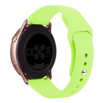 KALEBOL KLB-DKGJ-001 Samsung Galaxy Watch3 45mm / Garmin Venu 3 Watch Strap 22mm Silicone Band - Lake Light Green