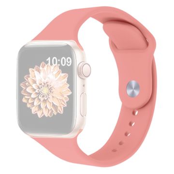 KALEBOL Apple Watch Series 41mm / 40mm / 38mm Silikonarmband, Storlek: S / M - Vattenmelonsröd