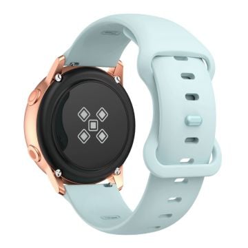 KALEBOL KLB-HDKGJ-001 Samsung Galaxy Watch 22mm Silicone Band Watch Strap with Butterfly Buckle - Baby Blue