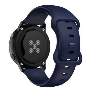 KALEBOL KLB-HDKGJ-001 Samsung Galaxy Watch 22mm Silicone Band Watch Strap with Butterfly Buckle - Midnight Blue