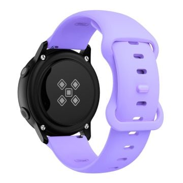 KALEBOL KLB-HDKGJ-001 Samsung Galaxy Watch6 Classic 43mm / 47mm Watch Band 20mm Silicone Strap - Purple