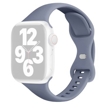 Apple Watch Series 41mm / 40mm / 38mm klockarmband silikonarmband - Lavendelgrå