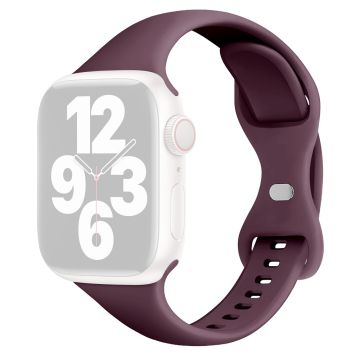 Apple Watch Series 41mm / 40mm / 38mm klockarmband i silikon - Rökig Lila