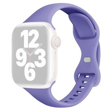 Apple Watch Series 41mm / 40mm / 38mm klockarmband i silikon - Lavendel Lila