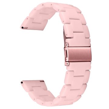 Donerton Smart Watch Replacement Watch Band Waterproof Resin Watch Strap - Pink