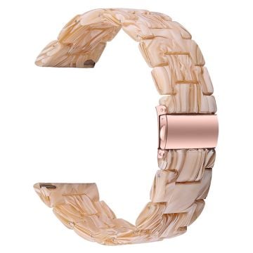 Donerton Resin Watch Band Vattentätt smart klockarmband - Silke Vit